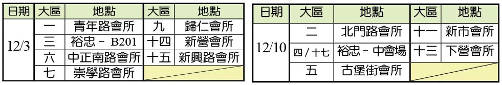 大區12月集中禱告
