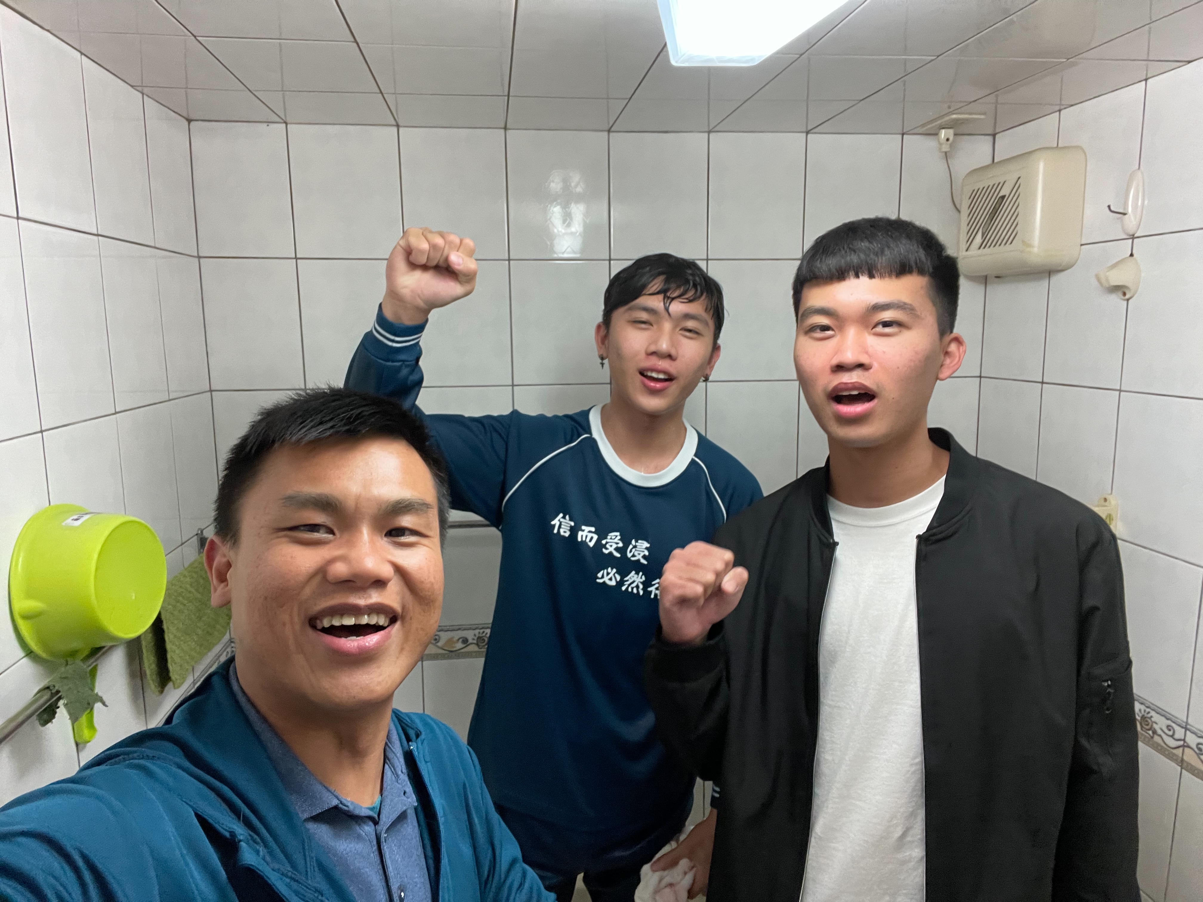 大專福音節期受浸一隅
