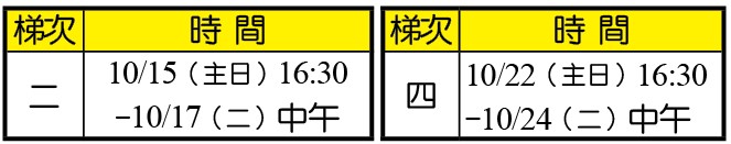 全台姊妹事奉相調特會時間
