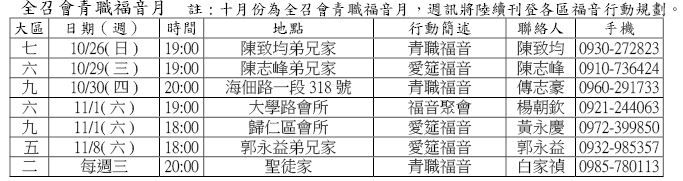 全召會青職福音20141026